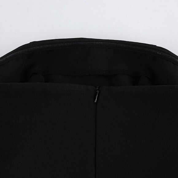 Pleated Detail Tube Mini Dress - Picture 12 of 14